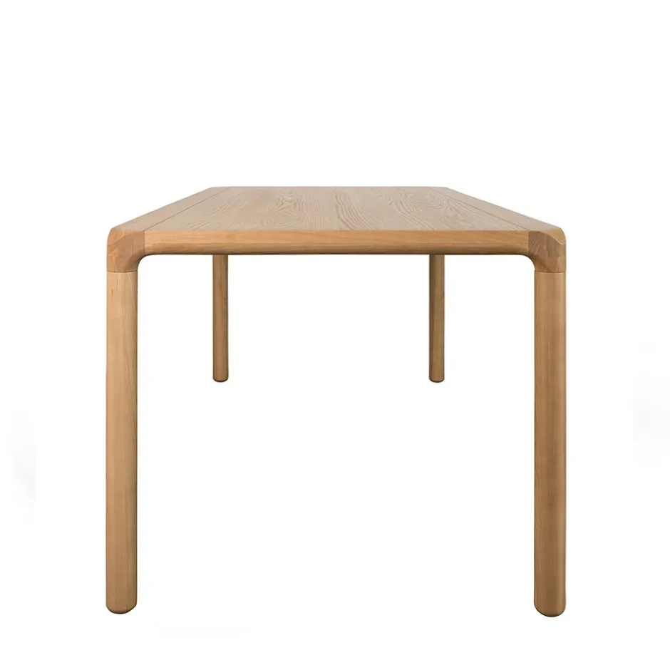 New Zuiver STORM Table à manger 10 personnes aux bords arrondis en bois