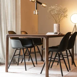 New Zuiver STORM Table à manger 10 personnes aux bords arrondis en bois