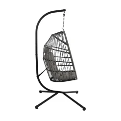 Sale Drawer SULLY Fauteuil œuf suspendu de jardin en corde et acier traité