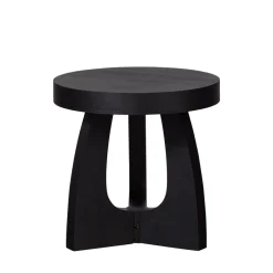 Woood TALA Table d'appoint ronde en bois ø45cm