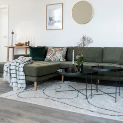 Discount House Nordic TAMPA Tapis avec formes organiques