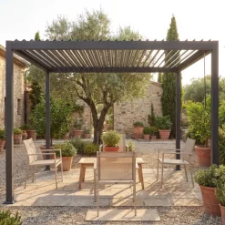 Best Drawer TERO Pergola bioclimatique en aluminium 4x3m