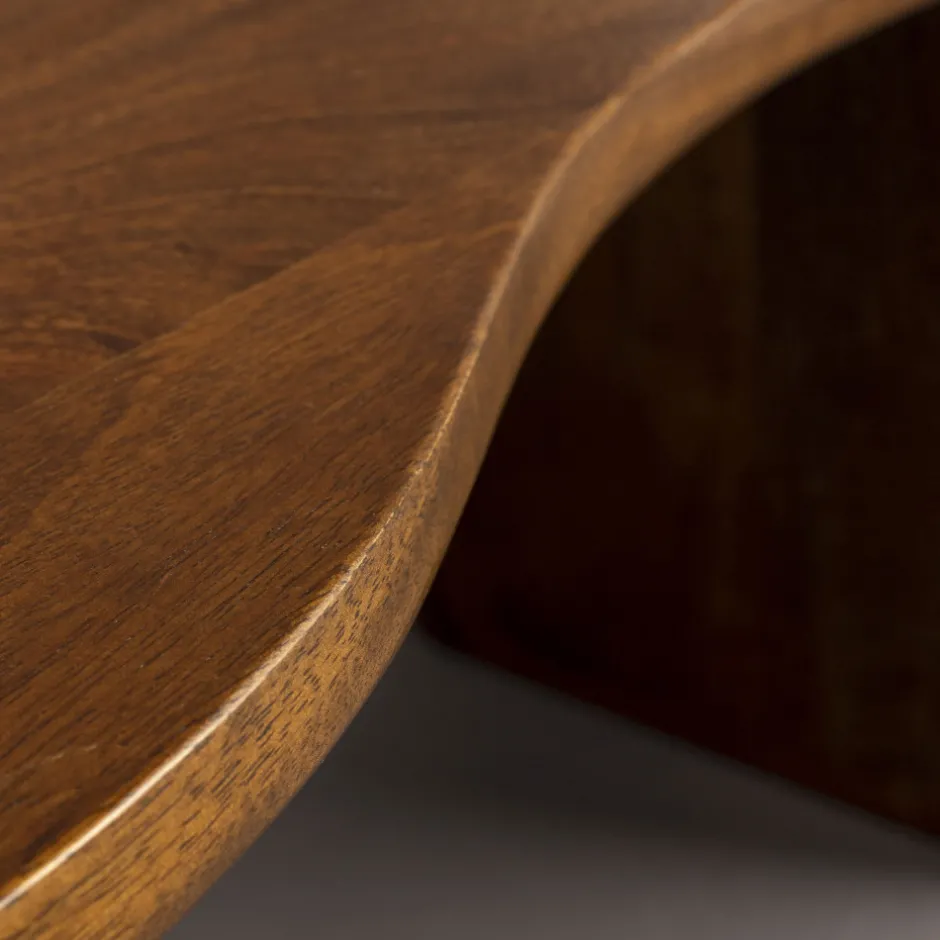 Outlet Dutchbone TILON Table basse organique en bois 110x60cm