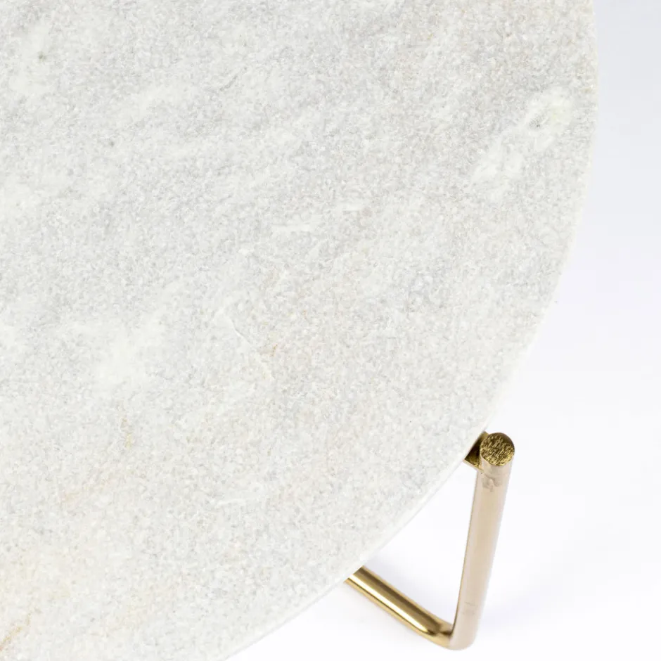 Outlet No name TIMPA Table basse en marbre ø70cm