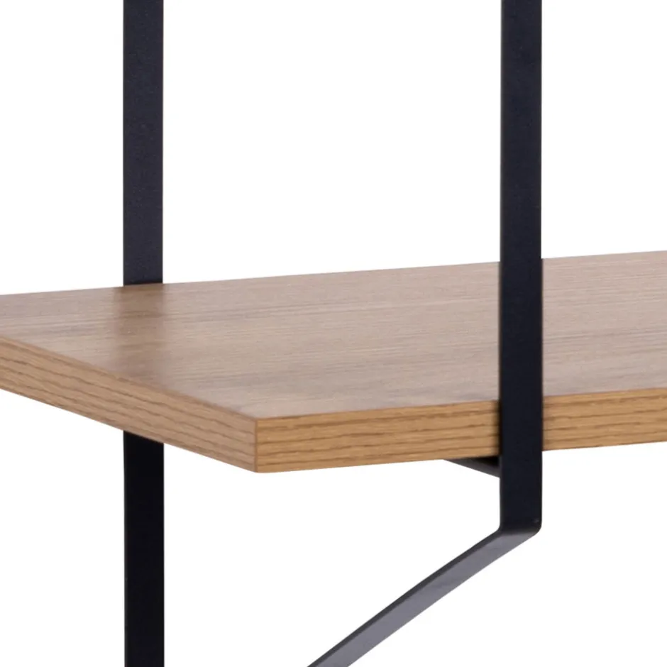 Hot No name TOCRO Etagère murale en bois et métal L191cm