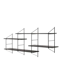 Hot No name TOCRO Etagère murale en bois et métal L191cm