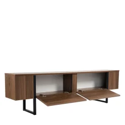 Hot Drawer TOD Meuble TV 2 portes en bois et métal L180cm