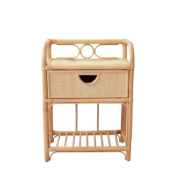 Discount Drawer TONDANO Table de chevet en rotin