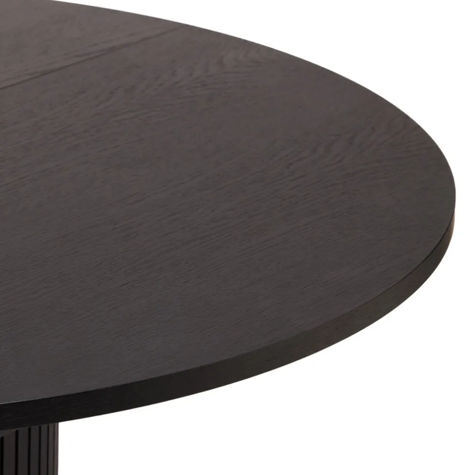 Hot Woodman TOSCANA Table à manger extensible 4 à 6 personnes en bois ø120-160x120cm