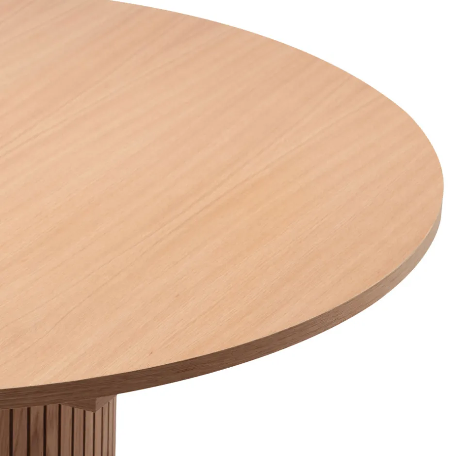 Hot Woodman TOSCANA Table à manger extensible 4 à 6 personnes en bois ø120-160x120cm