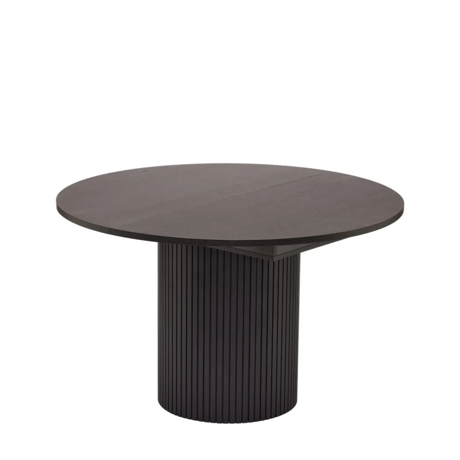 Hot Woodman TOSCANA Table à manger extensible 4 à 6 personnes en bois ø120-160x120cm