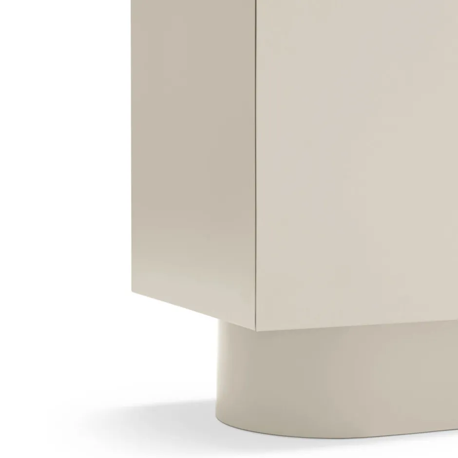 Best Teulat TOTEM Buffet haut 2 portes en bois L100 cm