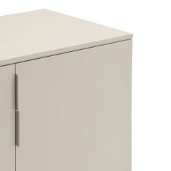 Best Teulat TOTEM Buffet haut 2 portes en bois L100 cm