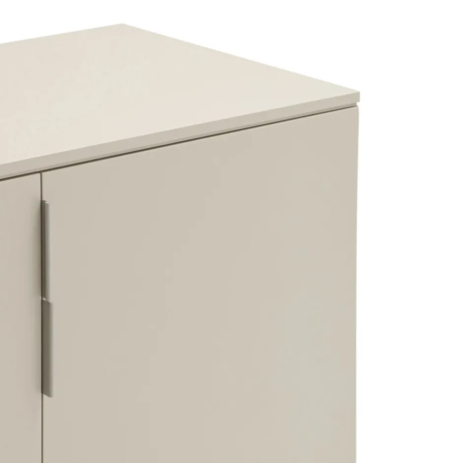 Best Teulat TOTEM Buffet haut 2 portes en bois L100 cm