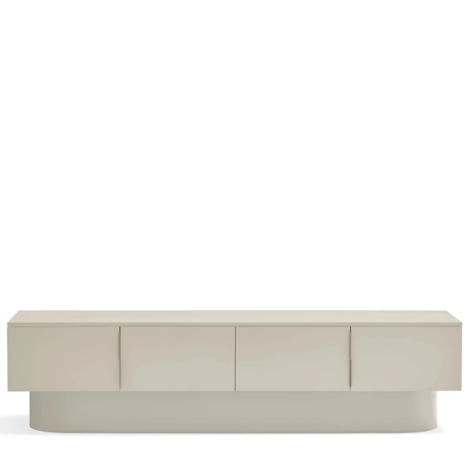Discount Teulat TOTEM Meuble TV 4 portes en bois L200 cm