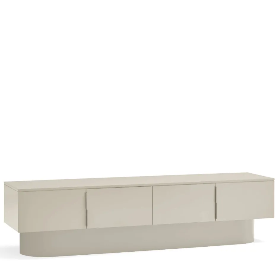 Discount Teulat TOTEM Meuble TV 4 portes en bois L200 cm