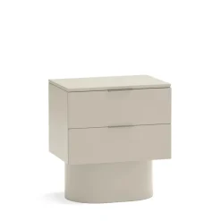 Sale Teulat TOTEM Table de chevet 2 tiroirs en bois