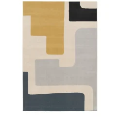 Best Drawer TUMA Tapis contemporain à motif géométrique