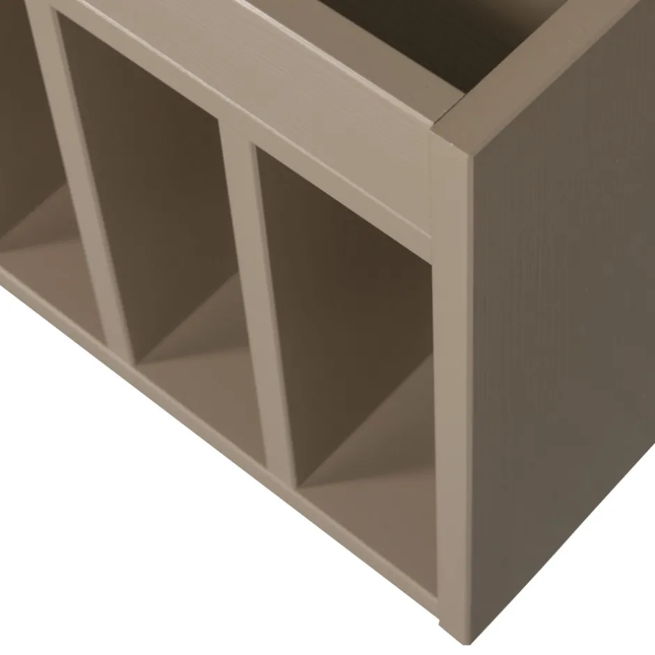 Clearance Woood TURNER Meuble de rangement vinyles en bois