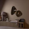 New Woood TURNER Meuble TV 3 portes en bois L120cm