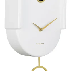 Discount Karlsson TWEET Horloge murale en métal avec coucou