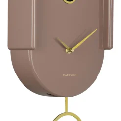 Discount Karlsson TWEET Horloge murale en métal avec coucou