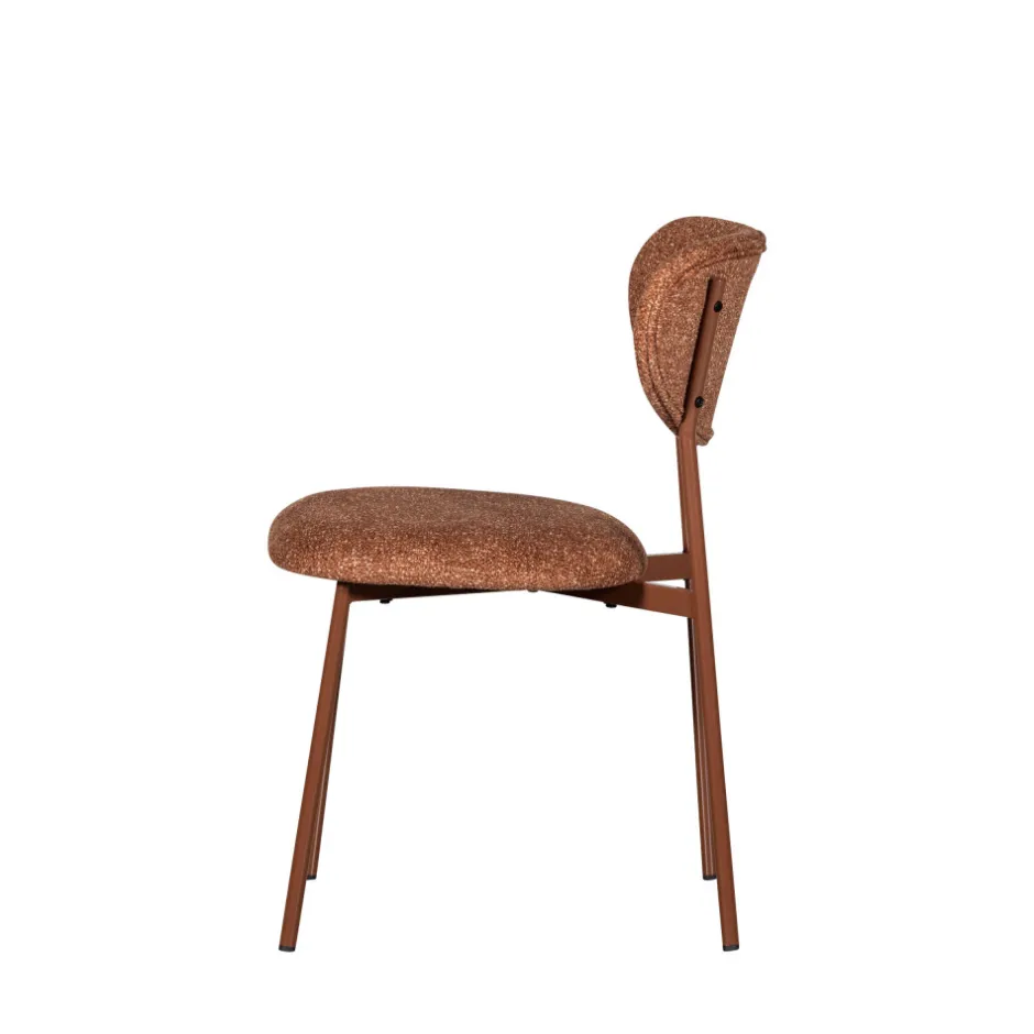 Hot Woood VALOR Lot de 2 chaises en tissu et métal