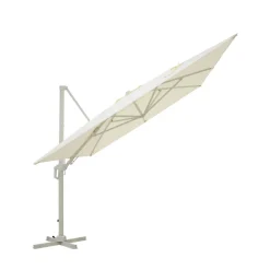 Best Drawer VEYA Parasol rectangulaire déporté en aluminium 3x4m