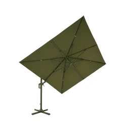 Best Drawer VEYA Parasol rectangulaire déporté en aluminium 3x4m