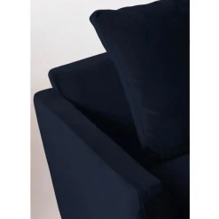 Sale Drawer VILLABON Canapé 4 places en velours pieds épingles noirs