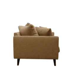 Sale Drawer VILLABON Canapé convertible 4 places en tissu pieds bois foncé