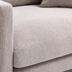 Hot Drawer VILLABON Fauteuil XL en tissu pieds épingles noirs