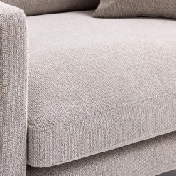 Sale Drawer VILLABON Fauteuil XL en tissu pieds bois foncé
