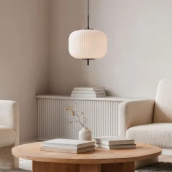 Online Drawer VIND Suspension ronde en verre ø30cm
