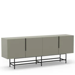 Best No name VINTARA Buffet 4 portes en bois et métal L200cm