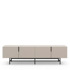 Sale No name VINTARA Meuble TV 4 portes en bois et métal L200cm