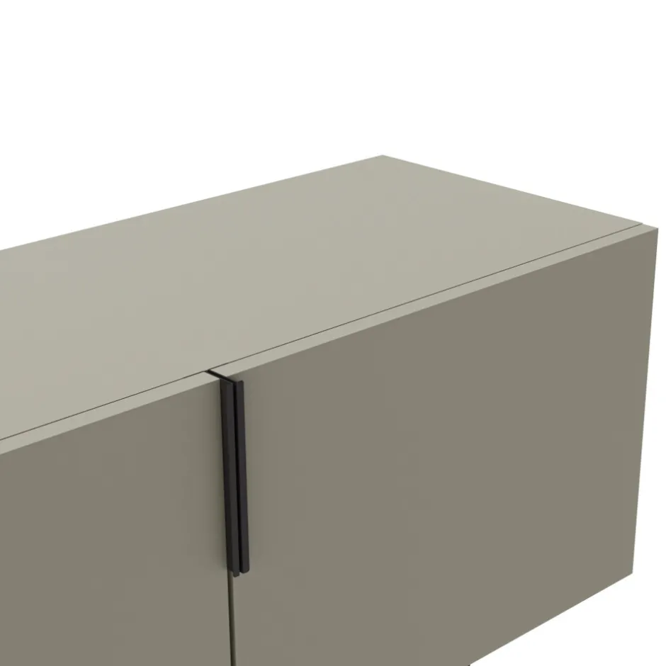 Sale No name VINTARA Meuble TV 4 portes en bois et métal L200cm