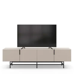 Sale No name VINTARA Meuble TV 4 portes en bois et métal L200cm