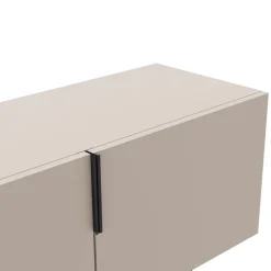 Sale No name VINTARA Meuble TV 4 portes en bois et métal L200cm