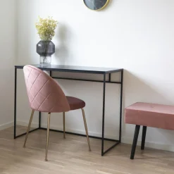 Best House Nordic VITA Bureau en bois et métal L100cm