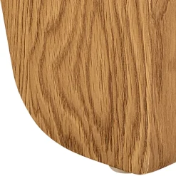 Clearance Drawer VIVO Table d'appoint ronde en effet travertin ø50cm