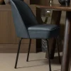 Best Woood VOGUE Lot de 2 chaises design en velours