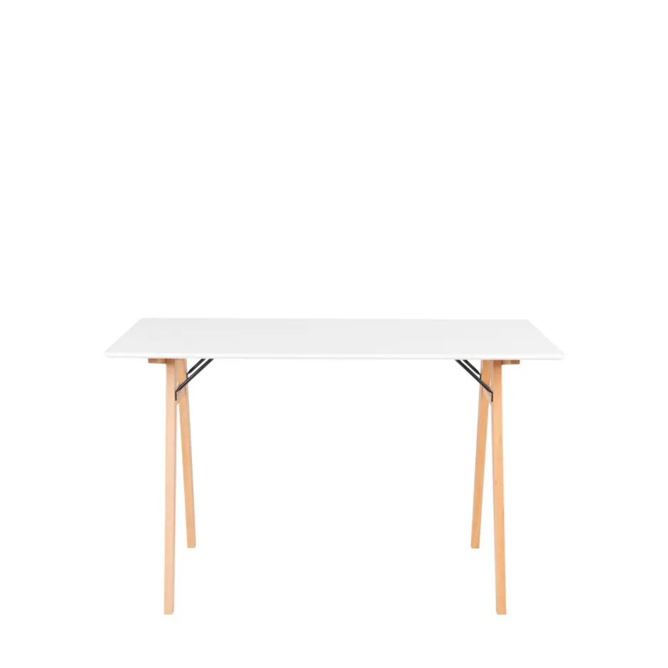 Outlet House Nordic VOJENS Bureau pieds bois clair L120cm