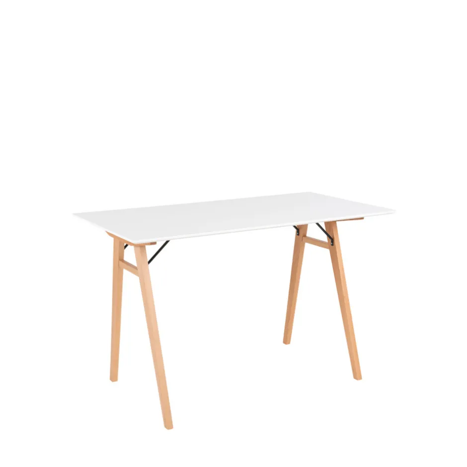 Outlet House Nordic VOJENS Bureau pieds bois clair L120cm