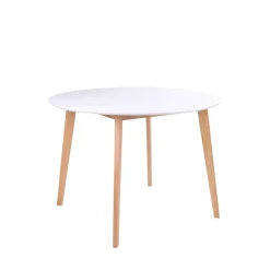 New House Nordic VOJENS Table à manger 2 personnes ronde en bois