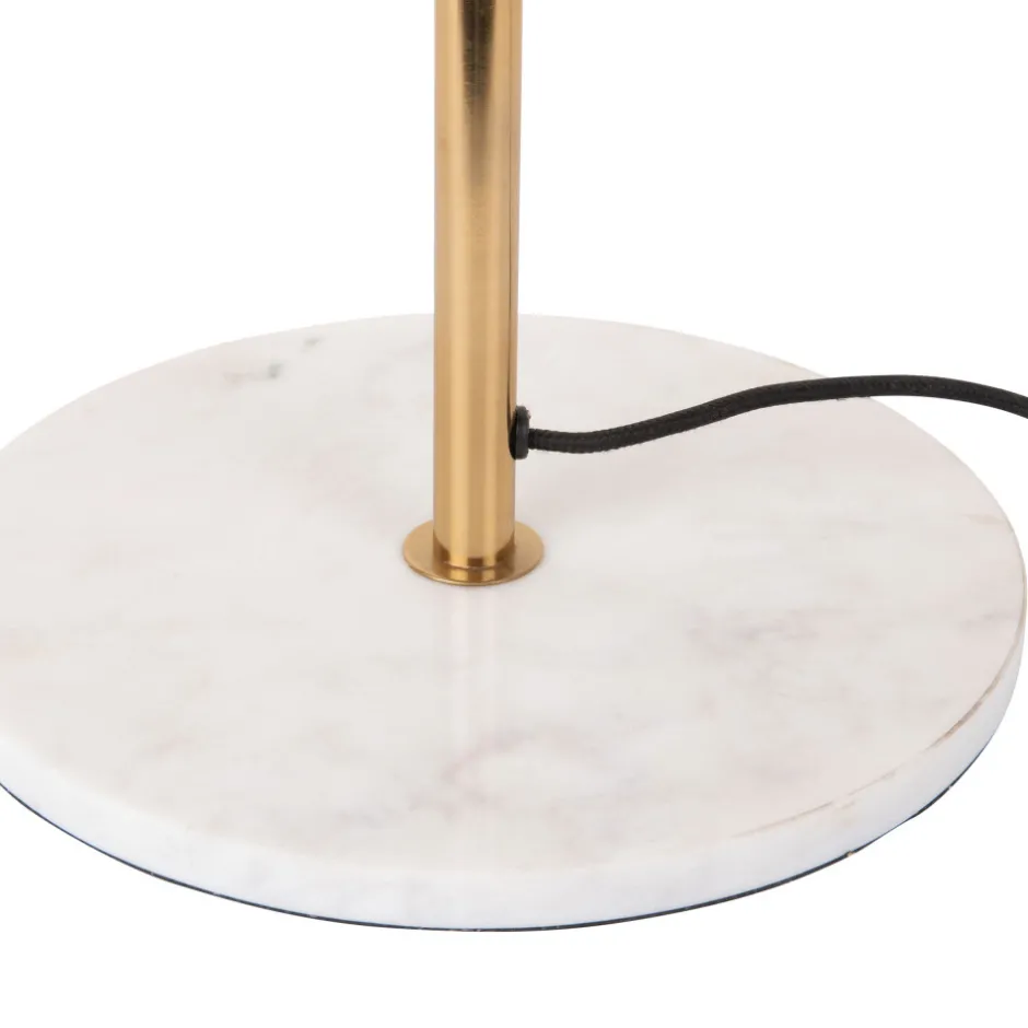 Hot Leitmotiv WAVED DOME Lampadaire en métal