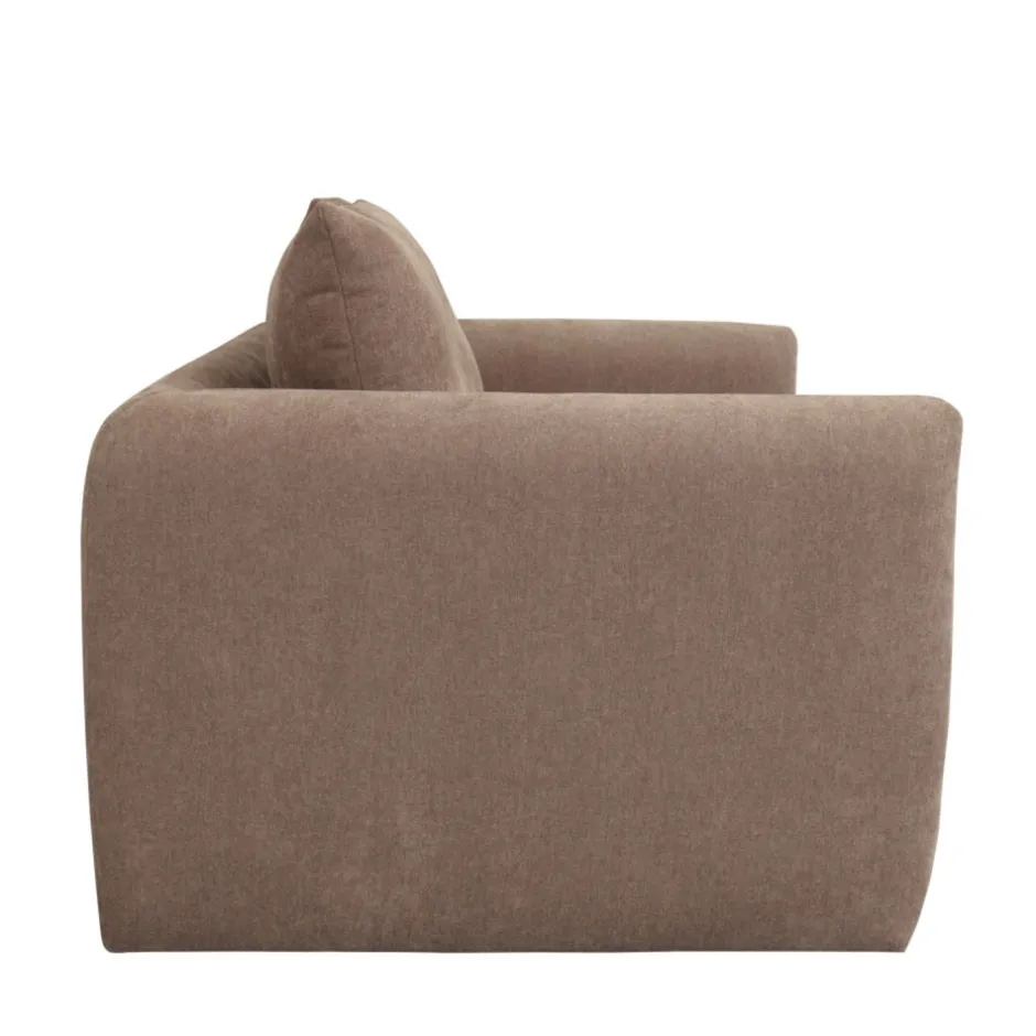 New Drawer WIAME Canapé droit 2,5 places en tissu style contemporain