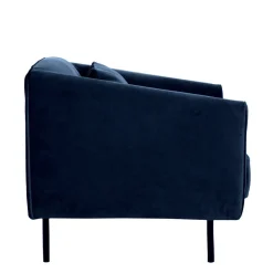 Clearance Drawer WINSEN Fauteuil en velours pieds droits en métal