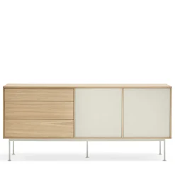Sale Teulat YOKO Buffet 2 portes 3 tiroirs en bois L180cm