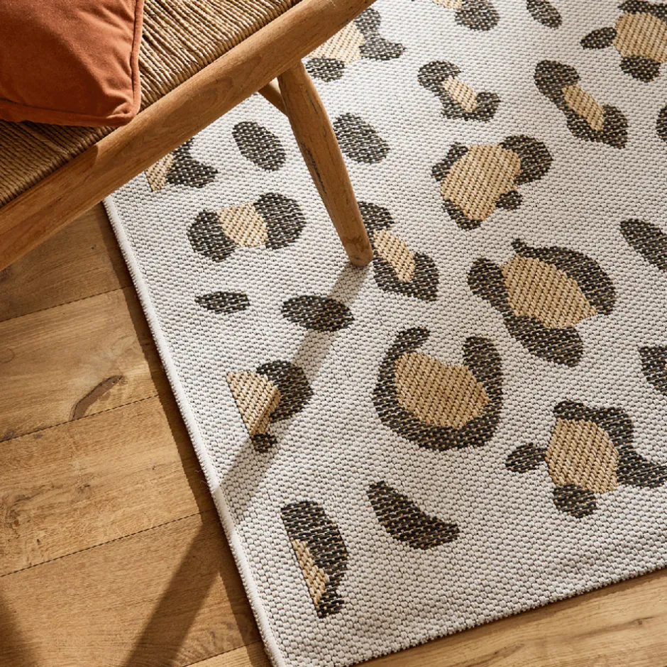 Online Drawer YUMA Tapis contemporain imprimé léopard